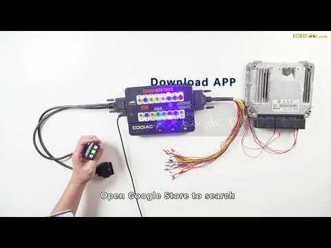 Godiag gt100  connect Bosch ECU to read DTC by thinkcar pro