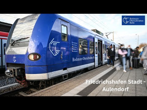 Führerstandsmitfahrt Friedrichshafen Stadt - Aulendorf BOB | RB91 (87564):