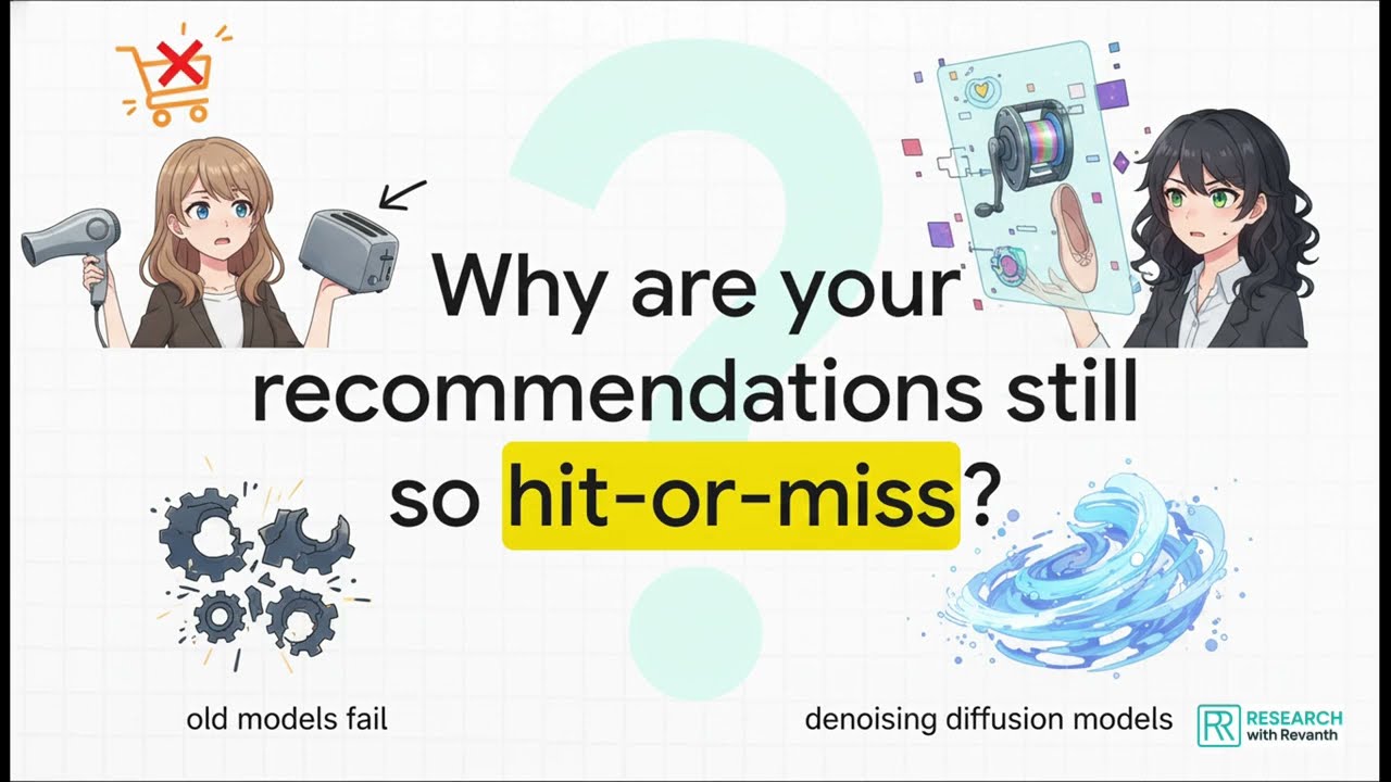 High-Level Overview: The Diffusion Recommender Model (DiffRec)