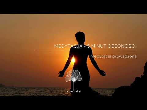 KRÓTKA MEDYTACJA  - 5 MINUT OBECNOŚCI #medytacja #5minutemeditation #medytacjaprowadzona