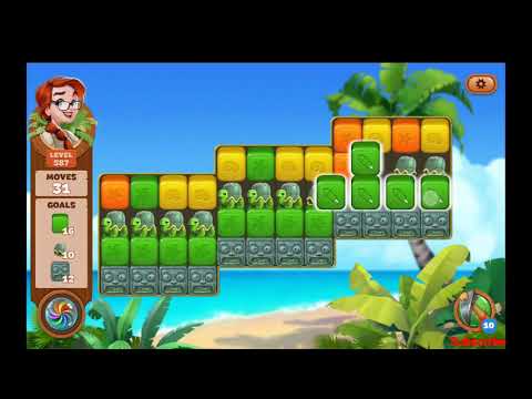 Lost Island Blast Adventure Level 587 NO BOOSTERS - A S GAMING