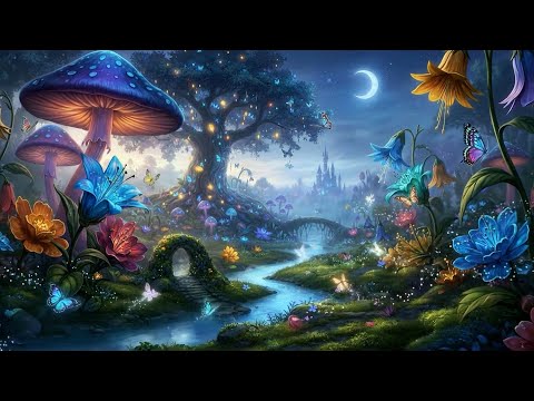 Whimsical FairyLand Mushroom Forest 🍄 Magical Fantasy Music & Mysterious Nature Ambience