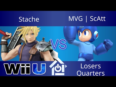 MSK 5/8/17 - Stache (Cloud) vs MVG | ScAtt (Megaman) - Smash 4 Losers Quarters