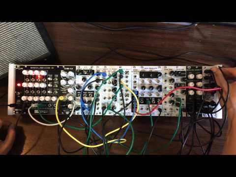 Synthrotek MST 104HP Eurorack Modular Synthesizer System Demo for Tokyo Modular Festival