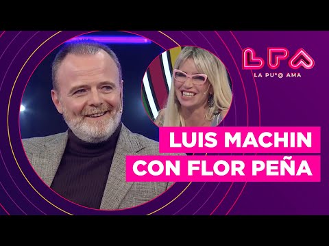 ¡LUIS MACHÍN CON FLOR PEÑA!