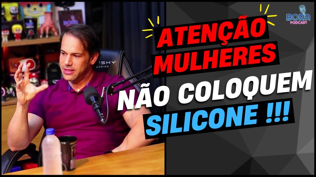 OS PERIGOS DO SILICONE | DR. LEANDRO ALMEIDA  - Cortes do Bora