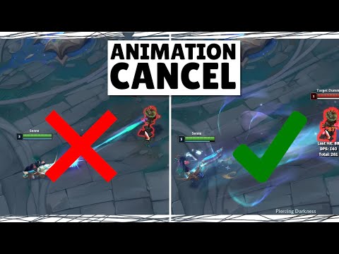 How to Animation Cancel on Senna!