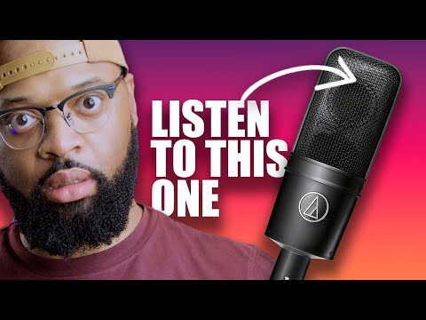 Audio-Technica AT4040 Large Diaphragm Cardioid Condenser Microphone 2010s - Black image 4