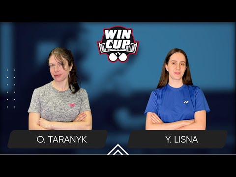 07:00 Olena Taranyk - Yaroslava Lisna 14.07.2025 WINCUP Women Professional. TABLE 1