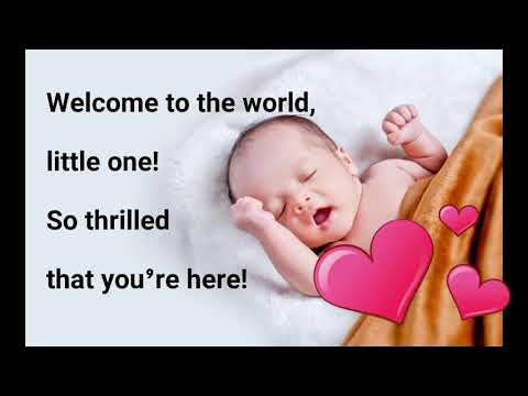 New Born baby wishes whatsapp status with beautiful quotes / cute baby whatsapp status