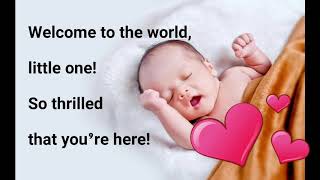 New Born baby wishes whatsapp status with beautiful quotes / cute baby whatsapp status