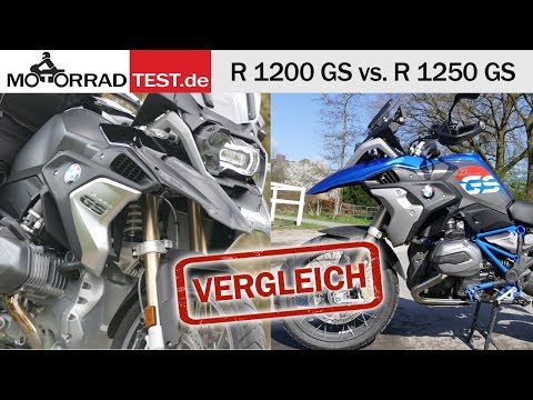 BMW R 1200 GS vs. R 1250 GS | Comparison of BMW's best-selling adventure bikes