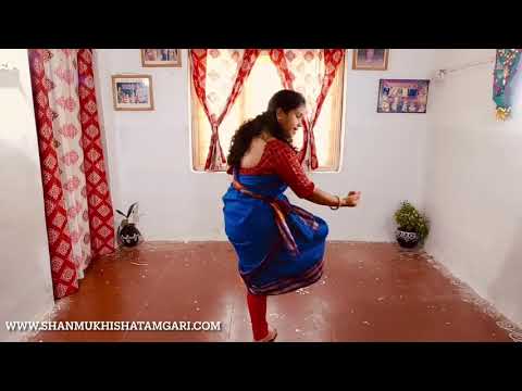 Kuchipudi classes online episode - 39 - 1st half 7th jathi (chathurasra jathis)