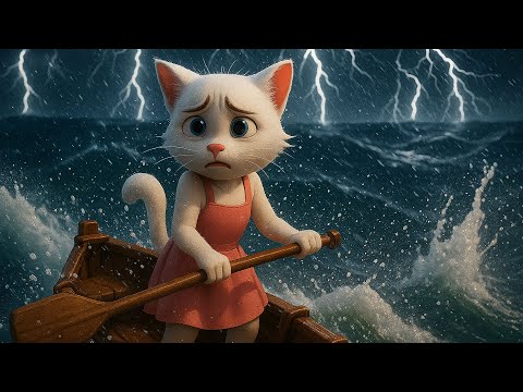 Silent Cat Story 🐱 | Cute Kitten with Meow Meow Song | Heartwarming Cat Short