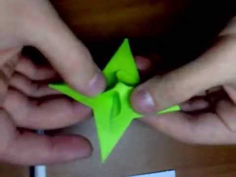 KAWASAKI ROSE ORIGAMI ! (third part - leaves)