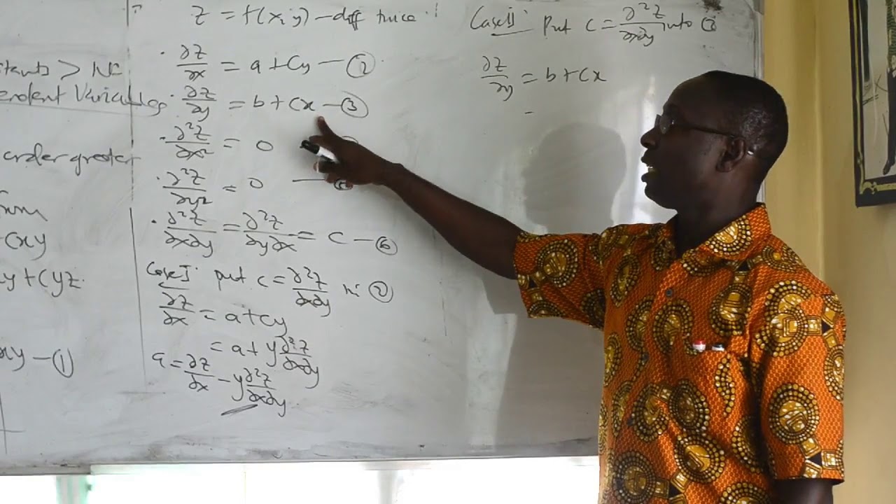 13.partial Differential equation -Type 3