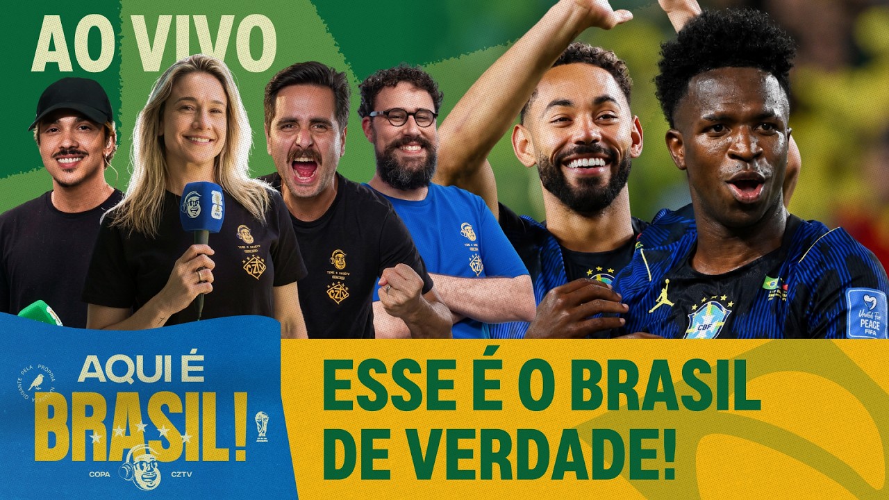 BRASIL VENCE E CONVENCE NA COPA DO MUNDO! E HOJE TEM HOLANDA E ALEMANHA | AQUI É BRASIL