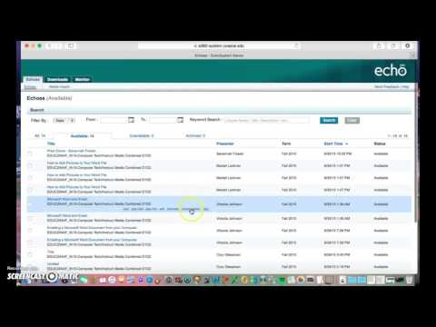download lagu mp3 mp4 How To Echo360 Video, download lagu How To Echo360 Video gratis, unduh video klip How To Echo360 Video
