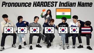 Koreans Try To Pronounce HARDEST Indian names l Feat. Ghost9