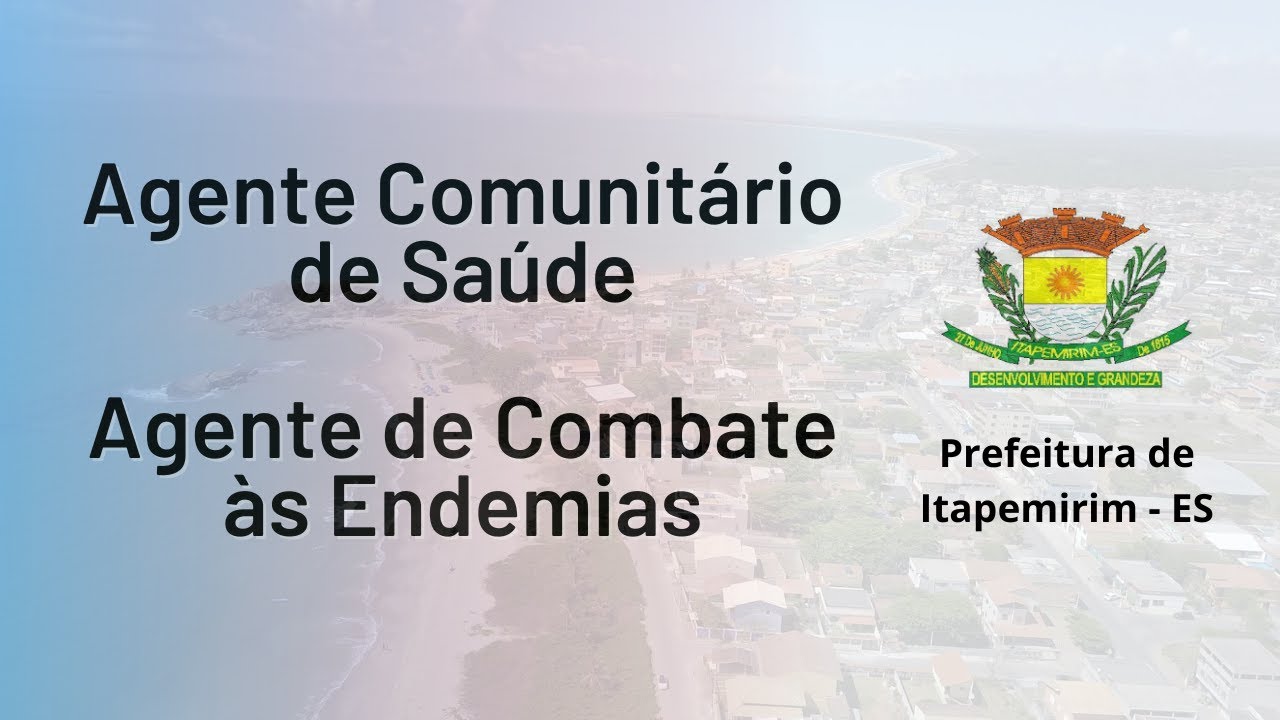 Prefeitura de Itapemirim - ES - Agente Comunitário de Saúde e Agente de Combate às Endemias - IDESG