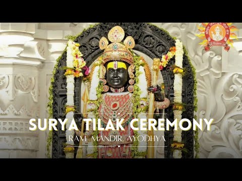 Divine Light in Ayodhya: Witness the Surya Tilak Ceremony at Ram Mandir on Ram Navami 2024