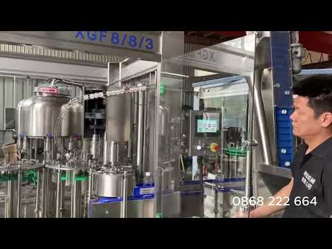 Máy đóng chai nước suối