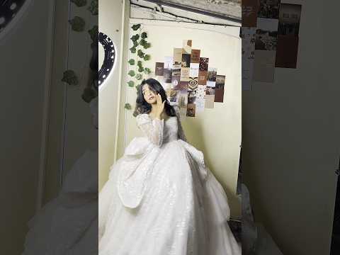 MY NEW BALL GOWN🤍 #trending #fashion #4minnux24 #vlog #expensivedress #fypシ゚ #fyp