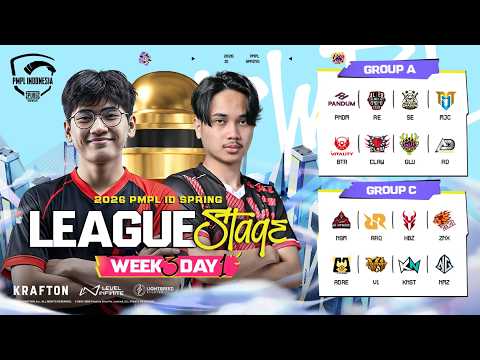 [ID] 2026 PMPL ID Spring League stage | Week 3 Day 1