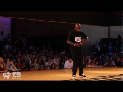 BRUCE BLANCHARD HipHop Judge Demo | EUROBATTLE 2012 | Porto, Portugal
