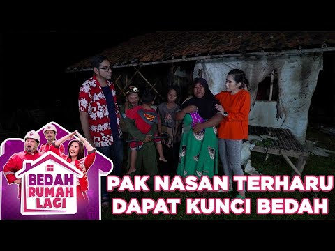 Haru Keluarga Pak Nasan Saat Dapat Kunci Bedah - Bedah Rumah Lagi