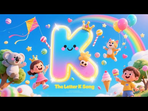 The Letter K Song for Kids | Learn ABC Songs | Fun Nursery Rhyme with K