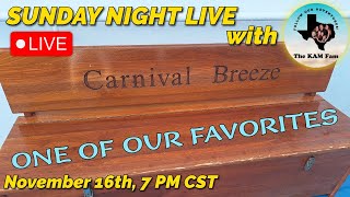 EXCITED TO CRUISE | SUNDAY NIGHT LIVE WITH THE KAM FAM