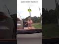 Road Rager Embarrasses Herself On Dash Cam!