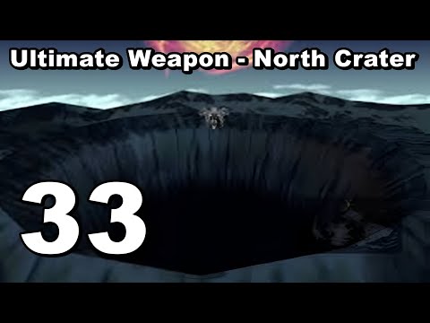 Final Fantasy 7 (Original) 100% Part 33 - Ultimate Weapon - North Crater