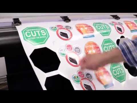 How to expand print and cut area on graphtec cutting plotter