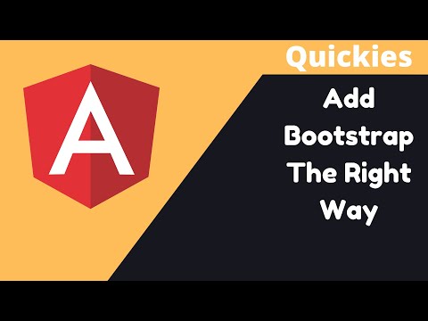 How to properly import Bootstrap in Angular (quickie)