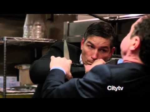 Person of Interest S2E15 - Fight between Reese and Hersh