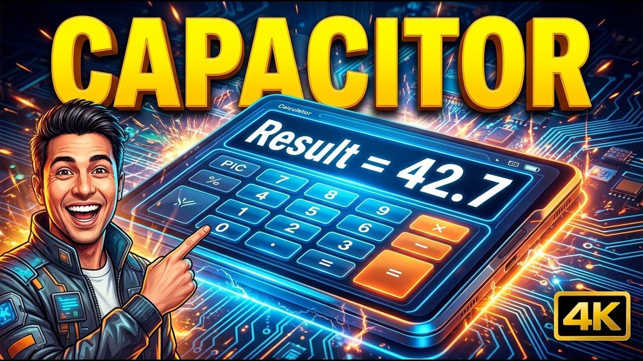 Capacitor Interactive Calculator