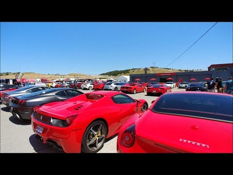 2019 Ferrari corral // Ferrari Racings Days Laguna Seca