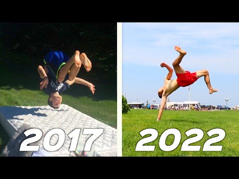MY 5 YEARS OF FLIPPING PROGRESSION! (2017-2022)