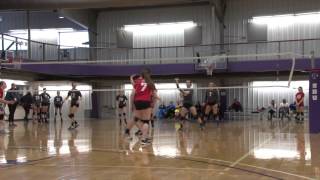 preview picture of video 'Serv-ivors 14-1 Highlights vs Extreme Junior Volleyball Club 14-1 (Gold Semifinals)'