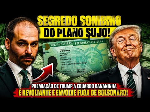 EXPLODIU! PREMIAÇÃO DE EDUARDO BOLSONARO POR TRUMP LEVANTA SUSPEITAS E GERA POLÊMICA!