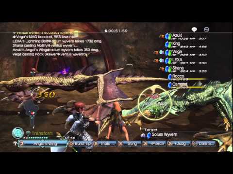 WKC 2 GR 26 - Dragon the Line II Online Quest S Rank White Knight Chronicles II