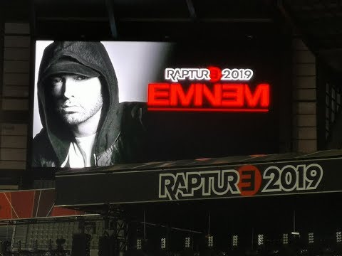 Eminem Rapture Tour Melbourne 2019./ My name is and The Real Slim Shady