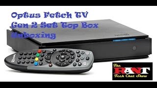 Optus Fetch TV Set top Box Unboxing