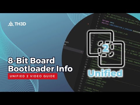 Unified 2 Firmware - 8 Bit Board Bootloader Info