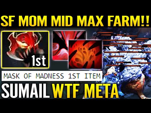 NEW STYLE Shadow Friend MoM 1st Item - Sumail Big Stack Fast Farm 7.29 Dota 2 Pro MID Guide