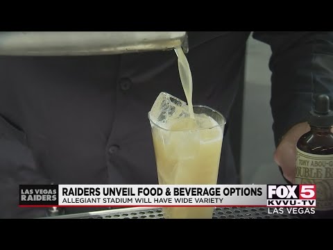 Raiders unveil food and beverage options