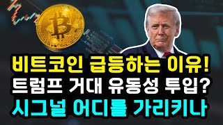 비트코인 급등하는 이유! 트럼프 관세 배당과 셧다운 유동성 몰려올까? 시장 선반영된 시장 시그널 방향성은? 이더리움 리플 솔라나 XRP