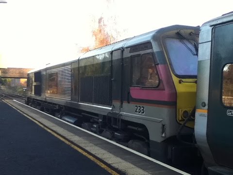 IE 201 Class loco no.233 + Enterprise Train - Lisburn 27/11/13